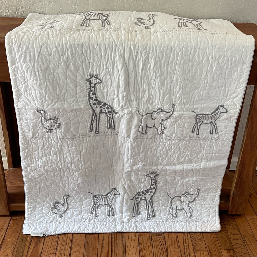 Pottery Barn Baby Quilt Bedding